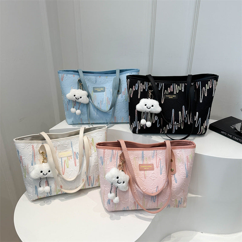 Women's Large-Capacity Commuter Shoulder Tote Bag wholesale product image