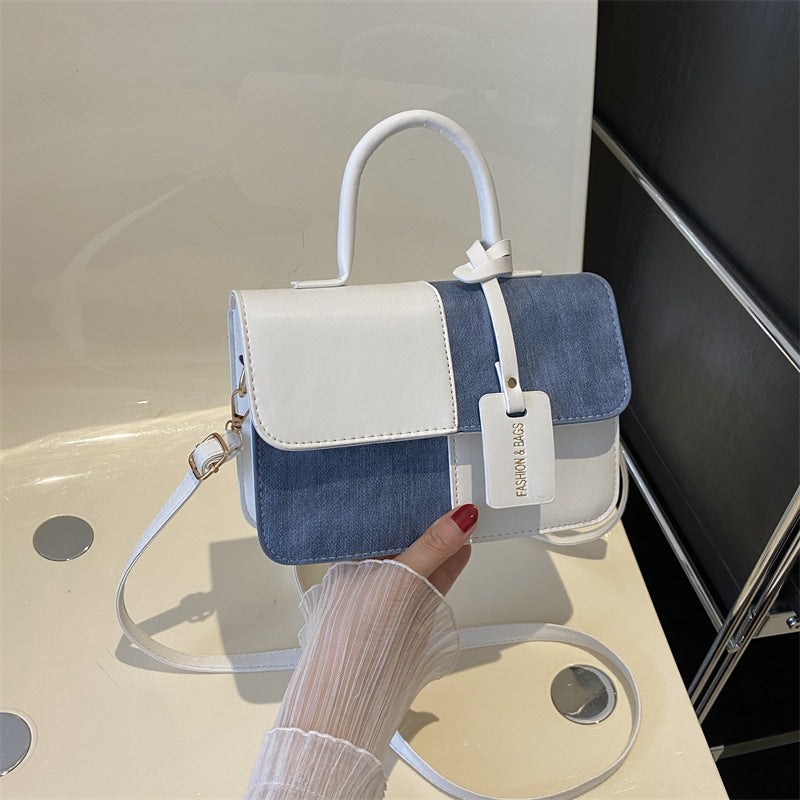 Patchwork Small-Square Commuter Shoulder & Crossbody Bag wholesale product image