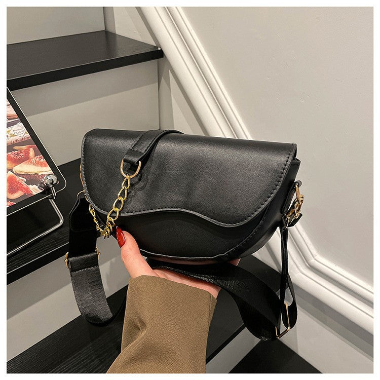 Women's Wide-Strap Saddle Shoulder & Crossbody Bag wholesale product image