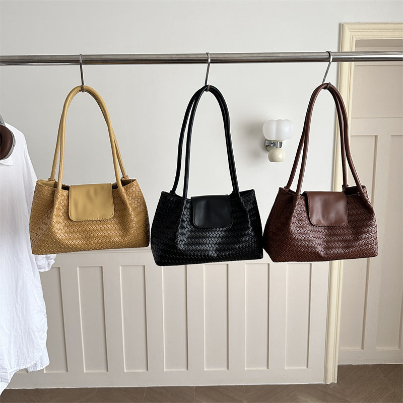 Hand-Woven Commuter French-Style Tote Bag wholesale product image