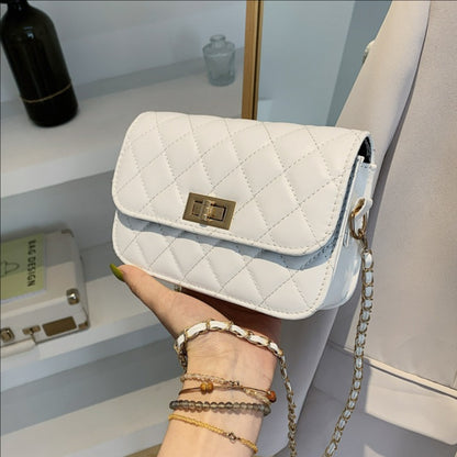 Women's Diamond-Pattern Small-Square Chain Shoulder & Crossbody Bag wholesale product image