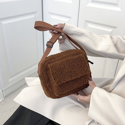 Women's Plush Shoulder & Crossbody Bag wholesale product image